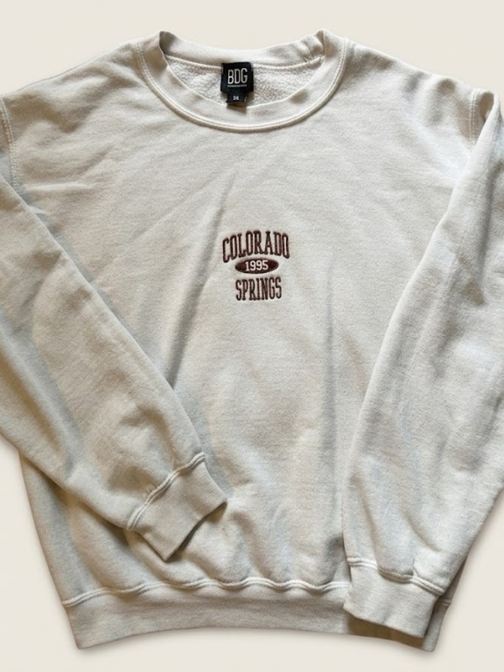 Urban outfitters 1995 White Crewneck Sweatshirt
